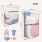 💨 LIMITED‑TIME 50% OFF! 🧹 No‑Pump Vacuum Storage Bags – Press & seal, saves 80% space, keeps clothes dry & dust‑free, perfect for bulky bedding & off‑season gear 🛏️