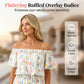 👗60% OFF! Printed Off-Shoulder Dress – Flowy & Flattering for Summer 🦋🌺【Flash Sale】