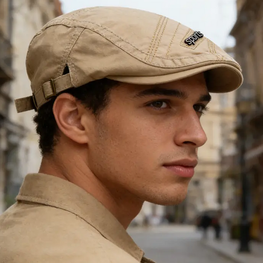 💐50% OFF ! Lightweight Flat Cap Fabric – Stays Cool Even in Summer 💨😎【Exceptional Price】