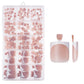 💐50% OFF ! Press On Toe Nails – Easy to Apply, Last Up to 2 Weeks 💅✨【Limited Offer】