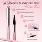 Cat Eye Nail Gel Pen, Magnetic Gel Polish Pen, 3ml Twist-Up Applicator, Salon Shimmer