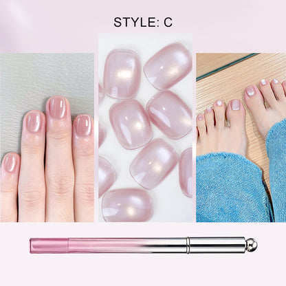 Cat Eye Nail Gel Pen, Magnetic Gel Polish Pen, 3ml Twist-Up Applicator, Salon Shimmer