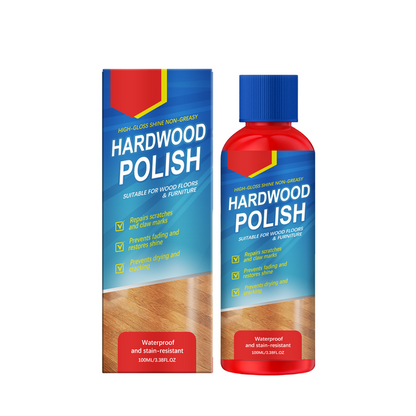 💐50% OFF! High-Gloss Wood Floor Polish – Instant Mirror Shine ✨🪵【Limited Offer】