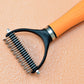 💐50% OFF ! Gentle Shedding Brush – For Long & Short Hair, No Skin Irritation 🌀🐩【Exceptional Price】