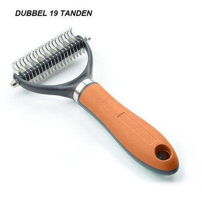 💐50% OFF ! Gentle Shedding Brush – For Long & Short Hair, No Skin Irritation 🌀🐩【Exceptional Price】