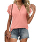💐50% OFF ! Casual Ruffle T-Shirt – Flattering Fit for All Body Types 💖🌟【Deal Price】