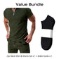 ⚡ 50% OFF FLASH SALE! Summer Zip-Neck Shirt & Shorts Set – Breathable, Lightweight & Effortlessly Stylish ☀️🌬️🔥【Limited Time】