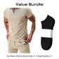 ⚡ 50% OFF FLASH SALE! Summer Zip-Neck Shirt & Shorts Set – Breathable, Lightweight & Effortlessly Stylish ☀️🌬️🔥【Limited Time】