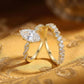 💐50% OFF ! High-Quality Zirconia Ring – Long-Lasting Shine & Tarnish-Free ⏳✨【Exceptional Price】