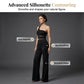 💐69% OFF ! One-Shoulder Mesh Panel Jumpsuit – Sculpted Silhouette & Elegance ✨🦢【Limited Offer】