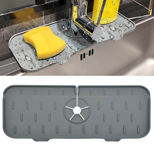 💐50% OFF ! Silicone Faucet Drip Tray – Leak-Proof & Mold-Resistant 💧🚫【Limited Offer】