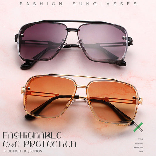 💐50% OFF ! Retro Metal Frame Sunglasses – UV400 Anti-Glare Protection 🛡️🌞【Limited Offer】