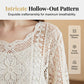 💐50% OFF ! Vintage Lace Blouse – Airy Flow & Bold Femininity 🌸🍃【Limited Offer】