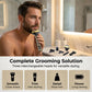 💈 50% OFF NOW! ✨ Professional Hair Clipper Set – 3-in-1, Vintage Metal Body & USB-C – Clipper, Foil Shaver & Nose Trimmer 🪒