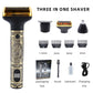 💈 50% OFF NOW! ✨ Professional Hair Clipper Set – 3-in-1, Vintage Metal Body & USB-C – Clipper, Foil Shaver & Nose Trimmer 🪒