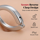 💍 BUY 1 GET 1 FREE! 🔥 Hinged Clicker Belly Button Ring – Surgical Steel, Easy to Open & Perfect for Healing or Daily Wear ✨