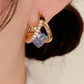 💐50% OFF ! V-Shape Heart Hoop Earrings – Romantic & Delicate 💖✨【Limited Offer】