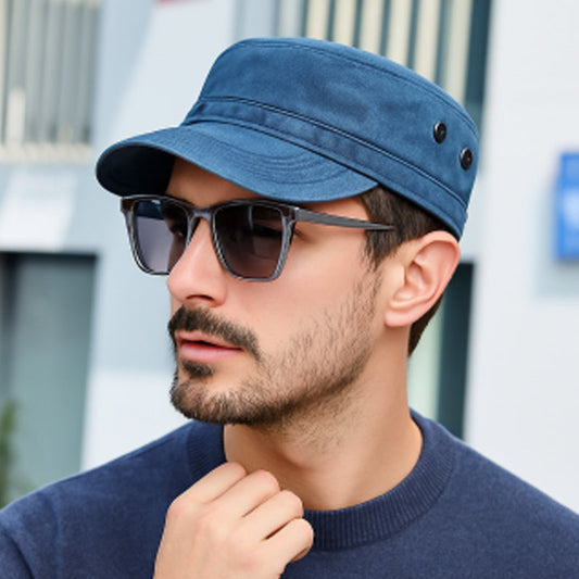 💐60% OFF ! Vintage Flat Top Cap – Retro & Timeless Style 🧢✨【Limited Offer】