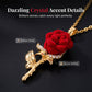 💐50% OFF NOW ! Elegant Rose Necklace – Skin-Friendly & Everyday Chic 💕🌸【Limited Offer】