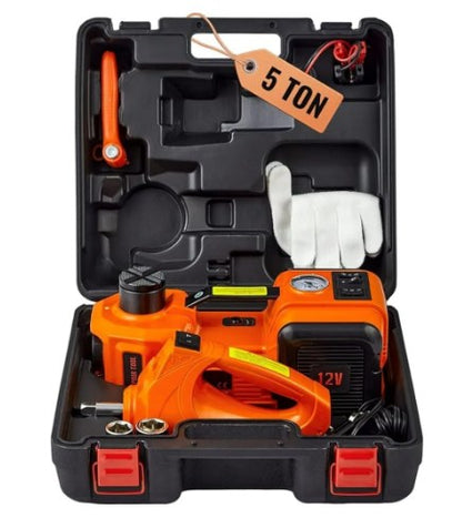 🚗 50% OFF NOW! 🔧 Electric Hydraulic Jack – 5-Ton Capacity, Electric Wrench & Built-In Lighting – Fast, Safe Lifting Anywhere 💡