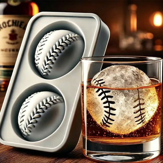 💐60% OFF ! Baseball Ice Ball Mold – Easy Release & Flexible Silicone ⚾🍹【Exceptional Price】