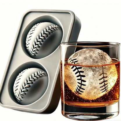 💐60% OFF ! Baseball Ice Ball Mold – Easy Release & Flexible Silicone ⚾🍹【Exceptional Price】