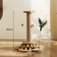 💐50% OFF ! Multifunctional Cat Activity Center – Scratching Posts & Hiding Cave ⏰🔥【Flash Sale】