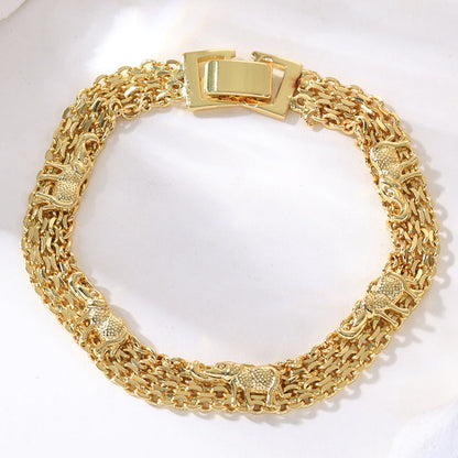 💐50% OFF! Gold-Tone Bohemian Bracelet – Trendy & Elegant Style ✨💫【Limited Offer】
