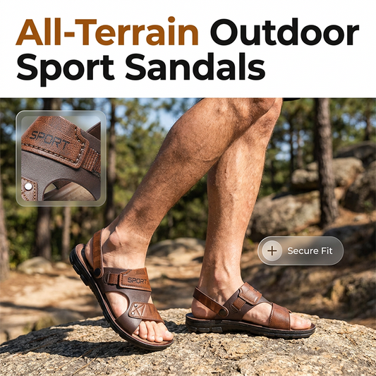 💐50% OFF ! Men‘s Outdoor Sport Sandals – Non-Slip Sole for Hiking ⛰️🥾【Limited Offer】