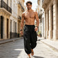 💐50% OFF ! Men’s Harem Pants with Elastic Ankles – Freedom to Move 🏃‍♂️🧘【Limited Offer】