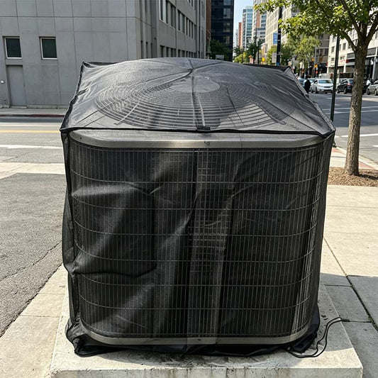 💐50% OFF ! Outdoor AC Cover – Mesh Sides for Airflow, Bug-Free 🦟🍃【Limited Offer】
