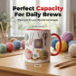💐50% OFF! Knitting & Crochet Ceramic Mug – Unique Design for Yarn Artisans ✨🫖【Flash Sale】