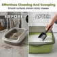 🐾  50% OFF FLASH SALE! Extra-Large Semi-Enclosed Litter Box with Splash Guard + Free Scoop – Keeps Floors Clean, Easy to Clean  🐱🧹【Limited Offer】