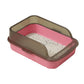 🐾  50% OFF FLASH SALE! Extra-Large Semi-Enclosed Litter Box with Splash Guard + Free Scoop – Keeps Floors Clean, Easy to Clean  🐱🧹【Limited Offer】