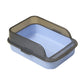 🐾  50% OFF FLASH SALE! Extra-Large Semi-Enclosed Litter Box with Splash Guard + Free Scoop – Keeps Floors Clean, Easy to Clean  🐱🧹【Limited Offer】