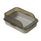 🐾  50% OFF FLASH SALE! Extra-Large Semi-Enclosed Litter Box with Splash Guard + Free Scoop – Keeps Floors Clean, Easy to Clean  🐱🧹【Limited Offer】