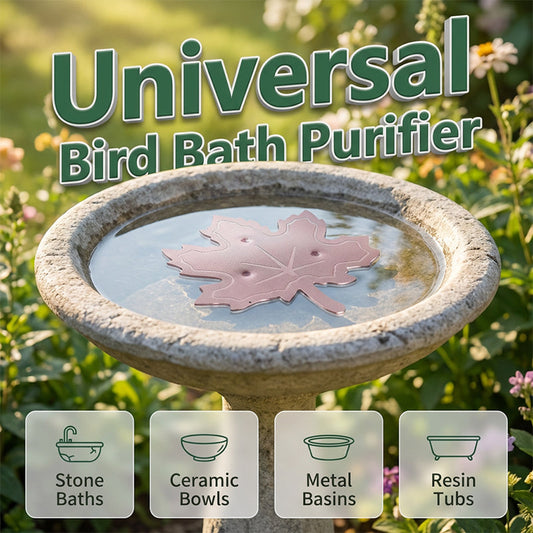 💐50% OFF! Eco-Friendly Bird Bath Purifier – No Harsh Chemicals 🌍🍃【Green Deal】