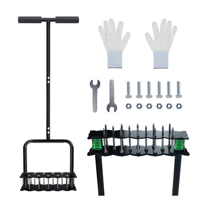 💐 60% OFF NOW! Heavy-Duty Lawn Coring Aerator – Removes soil plugs & boosts root growth 🌱🏡【Limited Time】