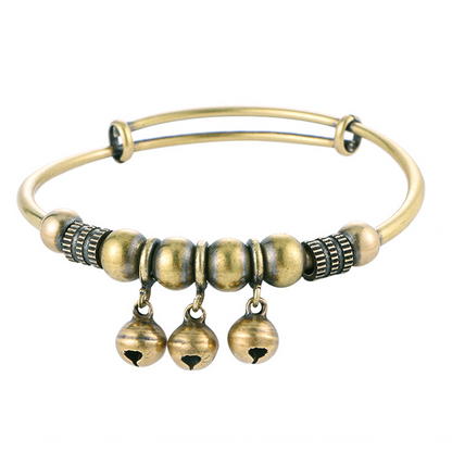💐50% OFF ! Adjustable Bell Bangle – Stretchable & Soft for Daily Comfort 😊✨【Limited Offer】