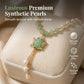 💐50% OFF ! Lotus Pearl Necklace for Women – Perfect Holiday Gift 🎁💖【Limited Offer】