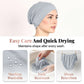 💐 50% OFF! Soft Stretch Turban Cap – Milk Silk Fabric for Gentle Comfort ☁️🌸 【Buy 1 Get 1 FREE】