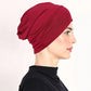 💐 50% OFF! Soft Stretch Turban Cap – Milk Silk Fabric for Gentle Comfort ☁️🌸 【Buy 1 Get 1 FREE】