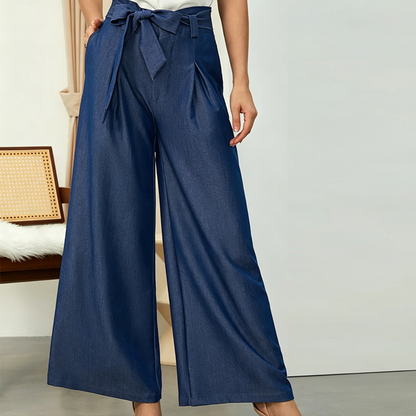 💐50% OFF ! High-Waist Wide-Leg Pants – All-Day Comfort 👖🌸【Limited Offer】
