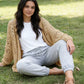 🌸🧶☁️ LIMITED-TIME 50% OFF! Women’s Open Front Slouchy Knit Cardigan – Soft & Cozy, Dropped Shoulders, Ribbed Cuffs – Perfect Layering Piece for Chilly Mornings, Lounging or Casual Outings 🍂💫