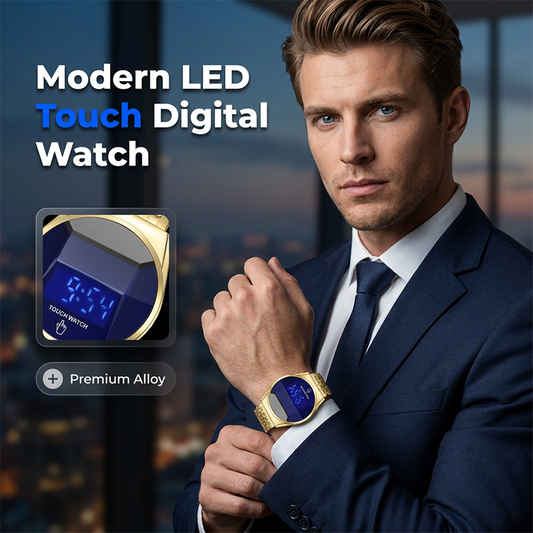💐50% OFF! Men's LED Touch Screen Digital Watch – 2026 New Arrival & Hot Sale ⌚🔥【Limited Offer】