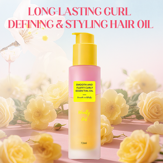 💐 50% OFF! Lightweight Curl Styling Oil – No Greasy, Bouncy Curls 🌸⚡【Limited Offer】