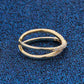 💐50% OFF! Adjustable Double Layer Ring – Perfect Fit for Any Finger 🌸✨【Limited Offer】