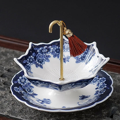 💐50% OFF ! Umbrella-Shaped Ceramic Tea Strainer – Unique & Elegant Design ☂️🍵【Limited Offer】