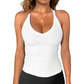 ⚡ 50% OFF FLASH SALE! Women‘s Ribbed V-Neck Tank – Soft, Stretchy & Everyday Essential 🔥👚 【Limited Time】