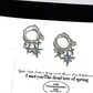 💐50% OFF ! Celestial Dangle Hoop Earrings – From desk to dance floor 🌙👗【Limited Offer】